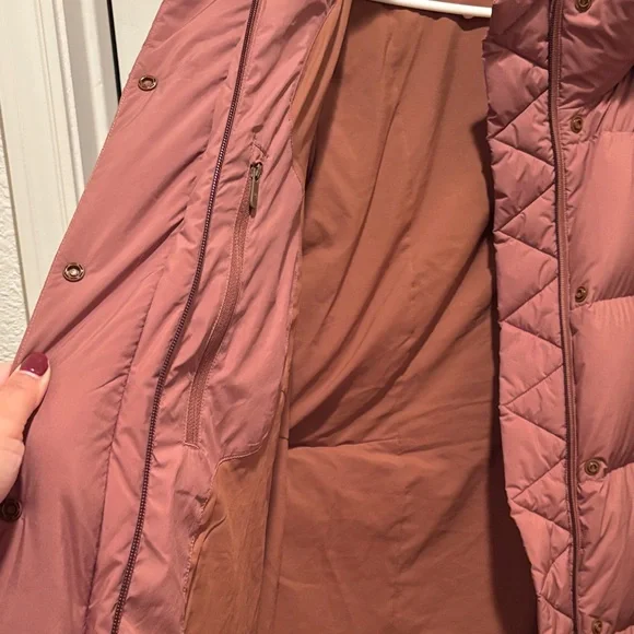 Lululemon Roasted Brown Down Long Puffer Coat 12 - Picture 5 of 11